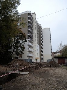 Ход строительства Жилой дом на ул. Менделеева (Жилье для Российской семьи) на 1 октября 2017
