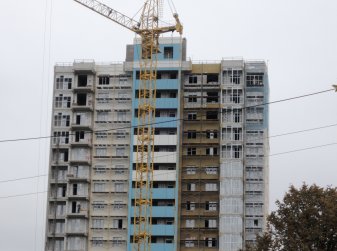 Ход строительства ЖК на ул. Б. Хмельницкого на 1 октября 2017
