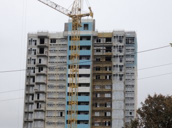 Ход строительства ЖК на ул. Б. Хмельницкого на 1 октября 2017