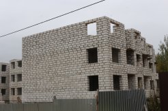 Ход строительства Микрорайон Новая Дерябиха, дом № 62 на 1 октября 2017