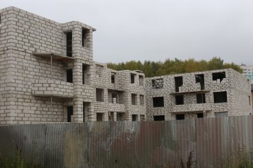Ход строительства Микрорайон Новая Дерябиха, дом № 62 на 1 октября 2017