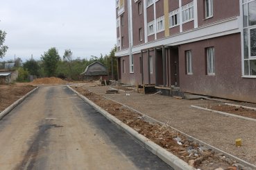 Ход строительства ЖК Эверест (Кохма, ул. Машиностроительная) на 1 октября 2017