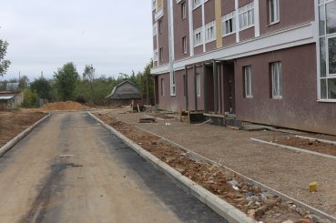Ход строительства ЖК Эверест (Кохма, ул. Машиностроительная) на 1 октября 2017