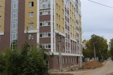 Ход строительства ЖК Эверест (Кохма, ул. Машиностроительная) на 1 октября 2017