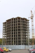 Ход строительства ЖК Престиж Сити, 17 этажей, корпус В на 1 октября 2017