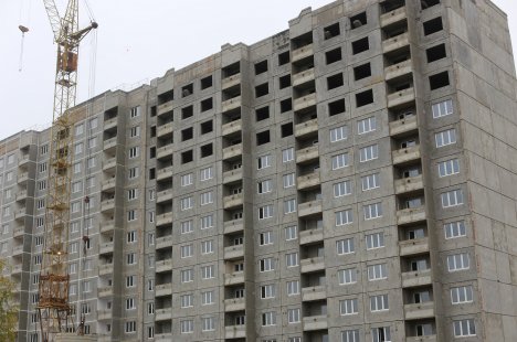Ход строительства Микрорайон «Рождественский», Литер 4 на 1 октября 2017