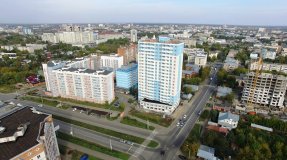 Ход строительства ЖК Центральный (ул. Зеленая) на 4 октября 2017