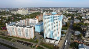 Ход строительства ЖК Центральный (ул. Зеленая) на 4 октября 2017