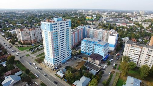 Ход строительства ЖК Центральный (ул. Зеленая) на 4 октября 2017
