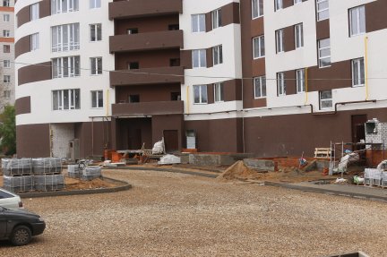 Ход строительства ЖК Аристократ 2 (1 очередь, ул. Лежневская) на 8 октября 2017