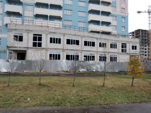 Ход строительства ЖК Центральный (ул. Зеленая) на 15 октября 2017