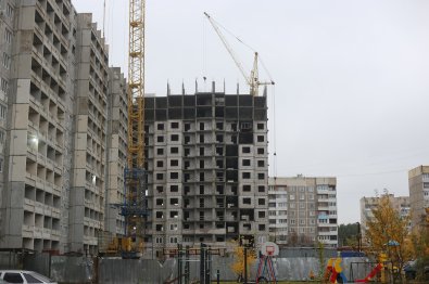 Ход строительства ЖК Зеленая Роща (ул. Лежневская) на 15 октября 2017