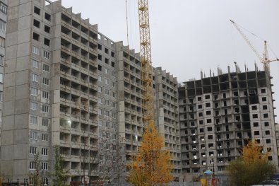 Ход строительства ЖК Зеленая Роща (ул. Лежневская) на 15 октября 2017