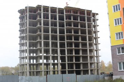 Ход строительства ЖК Престиж Сити, 17 этажей, корпус В на 20 октября 2017