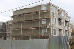 Ход строительства Микрорайон Новая Дерябиха, дом № 62 на 20 октября 2017
