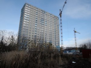 Ход строительства ЖК на ул. Наумова (литер 2) на 21 октября 2017