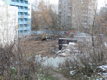 Ход строительства Дом на ул. Зверева, д. 22 на 26 октября 2017