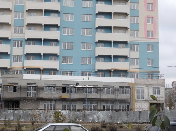 Ход строительства ЖК Центральный (ул. Зеленая) на 26 октября 2017