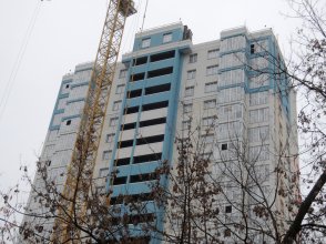 Ход строительства ЖК на ул. Б. Хмельницкого на 29 октября 2017