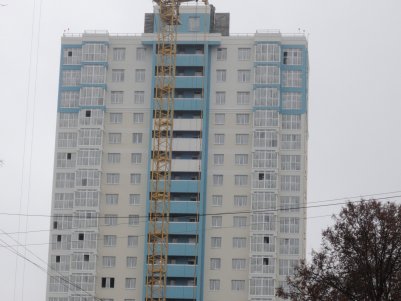 Ход строительства ЖК на ул. Б. Хмельницкого на 29 октября 2017