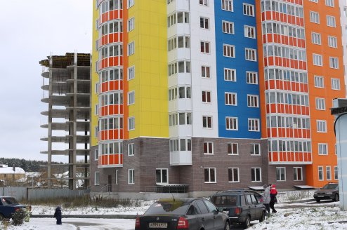 Ход строительства ЖК Престиж Сити, 17 этажей, корпус В на 2 ноября 2017