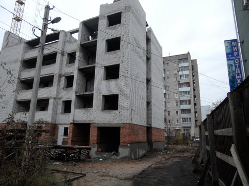 Ход строительства ЖК Победа (блок-секция А) на 6 ноября 2017