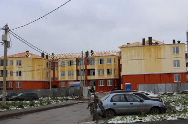 Ход строительства Микрорайон Новая Дерябиха, дом № 62 на 17 ноября 2017