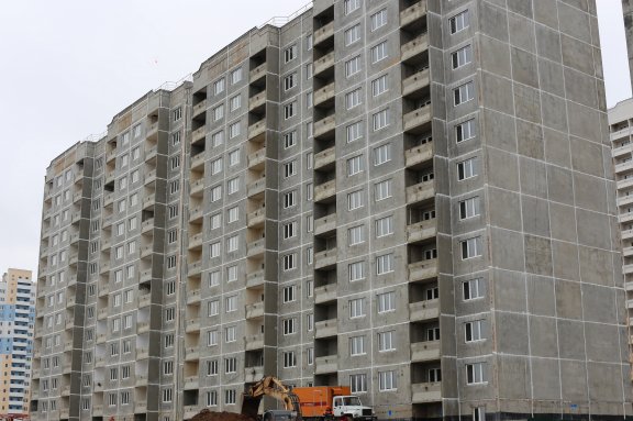 Ход строительства Микрорайон «Рождественский», Литер 4 на 17 ноября 2017