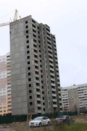 Ход строительства Микрорайон «Рождественский», Литер 3 на 17 ноября 2017