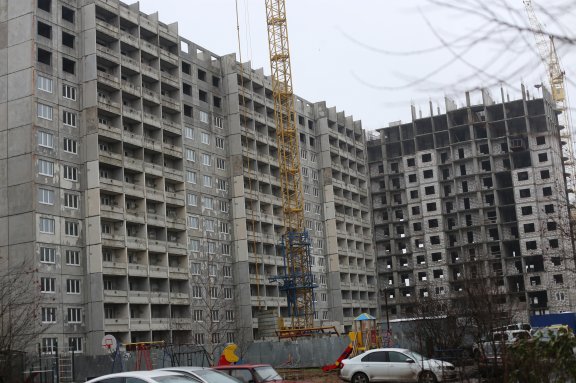 Ход строительства ЖК Зеленая Роща (ул. Лежневская) на 19 ноября 2017