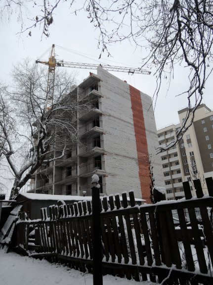 Ход строительства Жилой дом на ул. Менделеева (Жилье для Российской семьи) на 21 ноября 2017