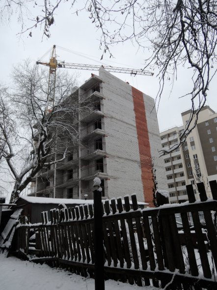 Ход строительства Жилой дом на ул. Менделеева (Жилье для Российской семьи) на 21 ноября 2017