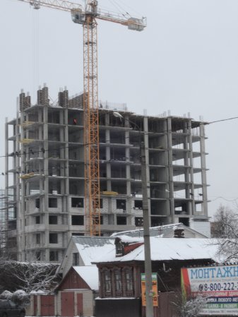 Ход строительства ЖК Высотка на Зеленой (ул. Зеленая) на 21 ноября 2017