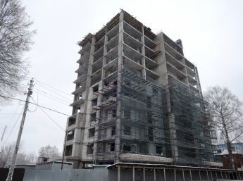 Ход строительства ЖК Высотка на Зеленой (ул. Зеленая) на 21 ноября 2017