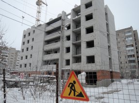 Ход строительства ЖК Победа (блок-секция А) на 26 ноября 2017