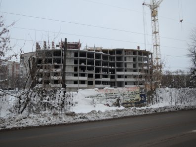 Ход строительства ЖК Заречье на 29 ноября 2017