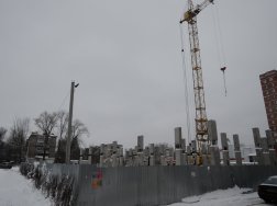 Ход строительства ЖК Гранат (Бакинский проезд) на 1 декабря 2017
