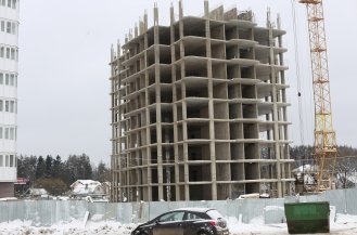 Ход строительства ЖК Престиж Сити, 17 этажей, корпус В на 1 декабря 2017