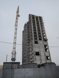 Ход строительства Дом на ул. Дюковская, д. 27А на 3 декабря 2017