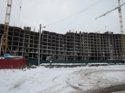 Ход строительства ЖК Шереметевская миля (ул. Профсоюзная) на 3 декабря 2017