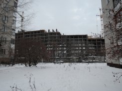 Ход строительства ЖК Шереметевская миля (ул. Профсоюзная) на 3 декабря 2017