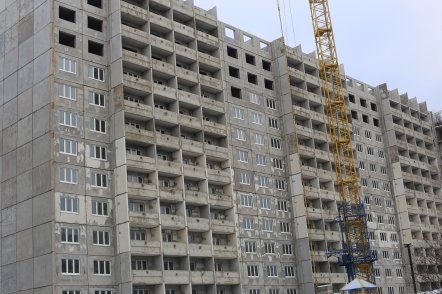 Ход строительства ЖК Зеленая Роща (ул. Лежневская) на 6 декабря 2017