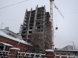 Ход строительства ЖК Высотка на Зеленой (ул. Зеленая) на 19 декабря 2017