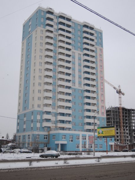 Ход строительства ЖК Центральный (ул. Зеленая) на 19 декабря 2017