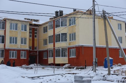 Ход строительства Микрорайон Новая Дерябиха, дом № 62 на 19 декабря 2017