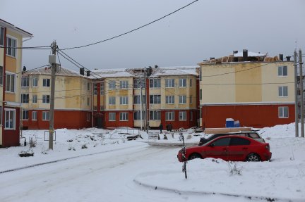 Ход строительства Микрорайон Новая Дерябиха, дом № 62 на 19 декабря 2017