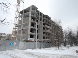 Ход строительства ЖК Заречье на 20 декабря 2017