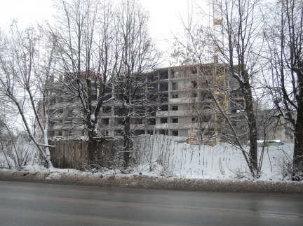 Ход строительства ЖК Заречье на 20 декабря 2017