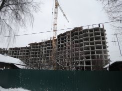 Ход строительства ЖК Шереметевская миля (ул. Профсоюзная) на 24 декабря 2017