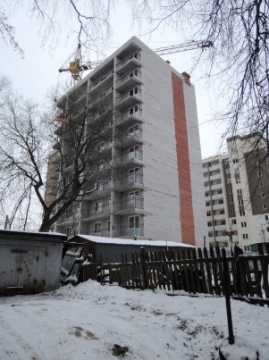 Ход строительства Жилой дом на ул. Менделеева (Жилье для Российской семьи) на 10 января 2018